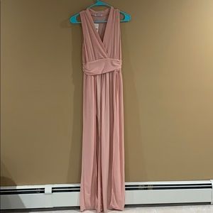 Light dusty pink dress